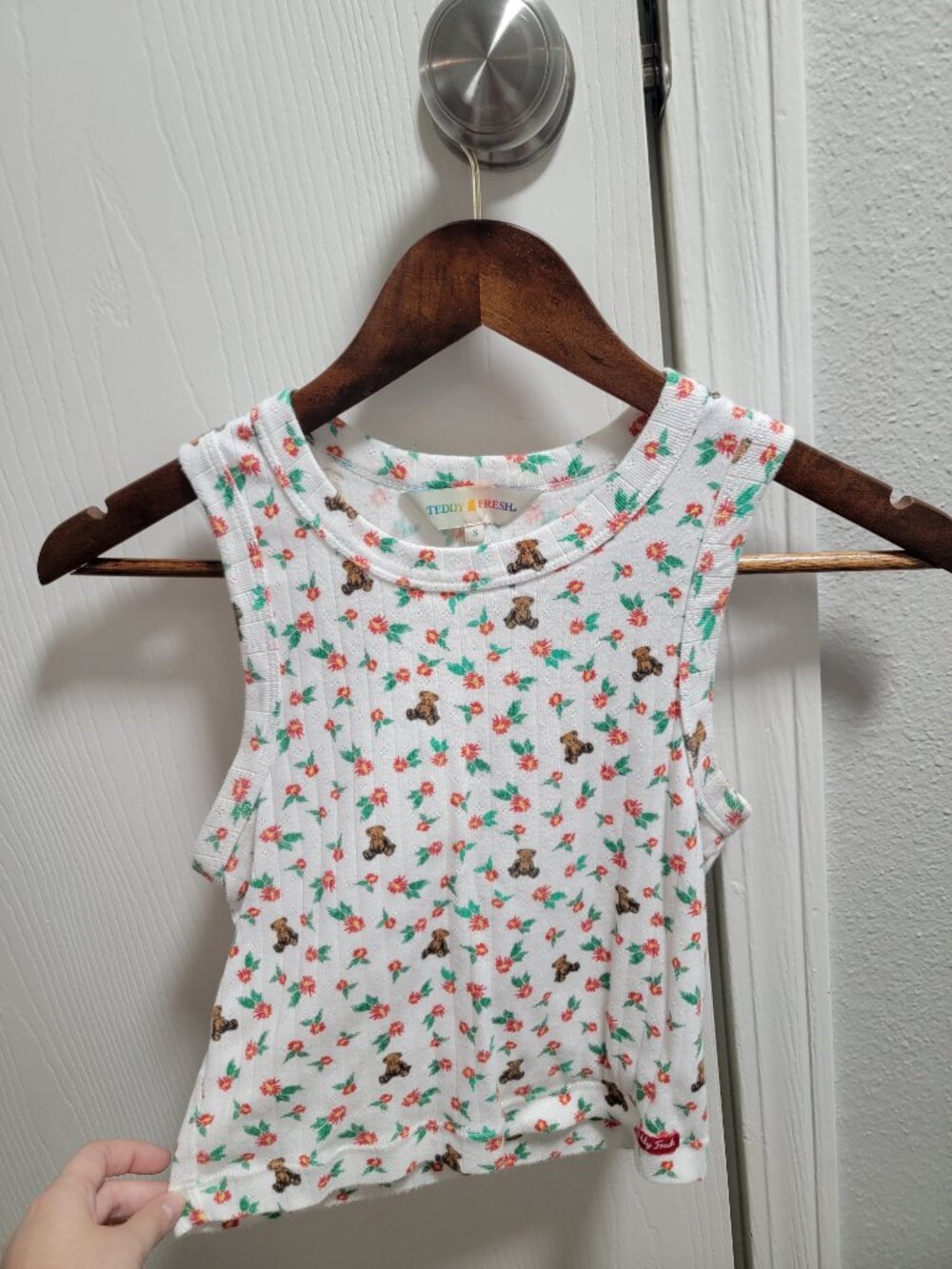 Teddy Fresh Cropped Tank Top
